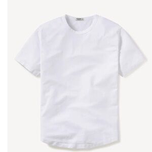 BUCK MASON PIMA TALL CURVED HEM TEE, MEN’S LARGE/TALL